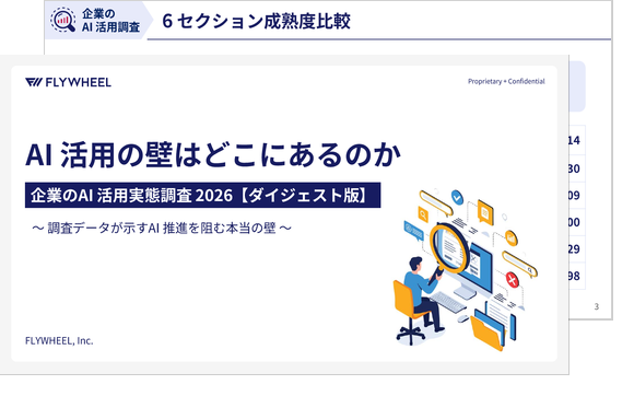 企業のAI活用実態調査2026 ダイジェスト版 表紙